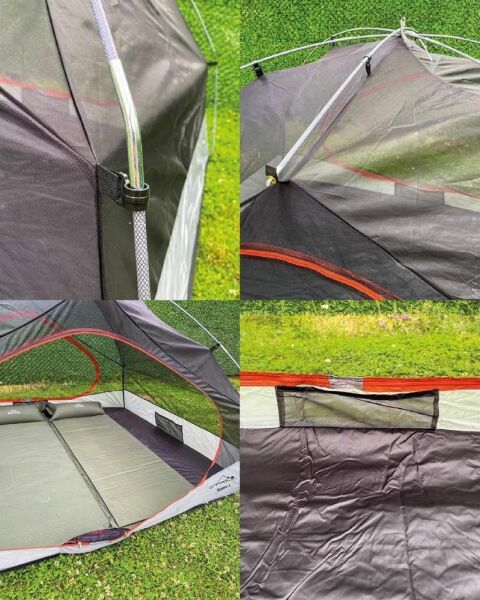 Campout Neptune 3 Kamp Çadırı [Haki]
