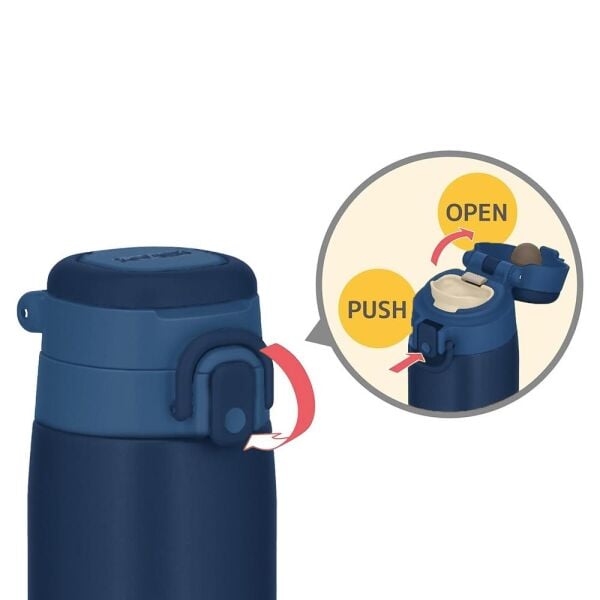 Thermos JOS-750 Vacuum Insulated Mug Taşıma Halkalı 0,75 Lt Indigo Blue