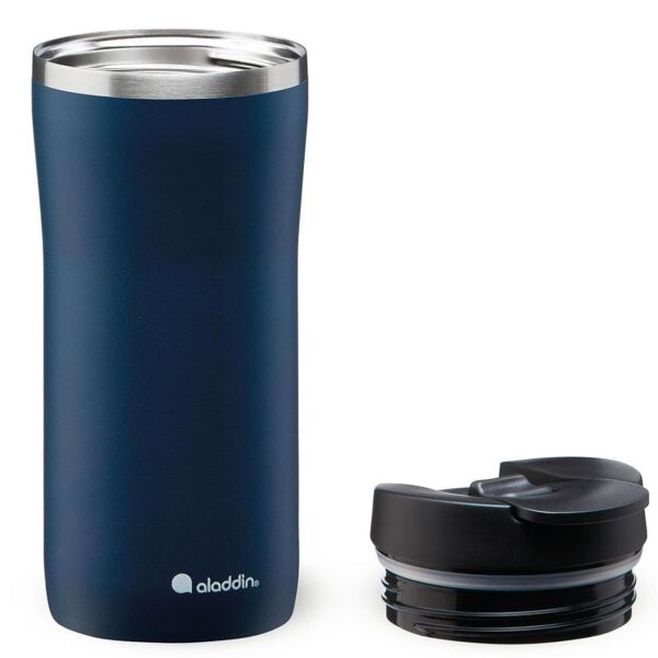 Aladdin Mocca Thermavac Leak-Lock™ Çelik Termos Bardak 0,35 Lt LACİVERT