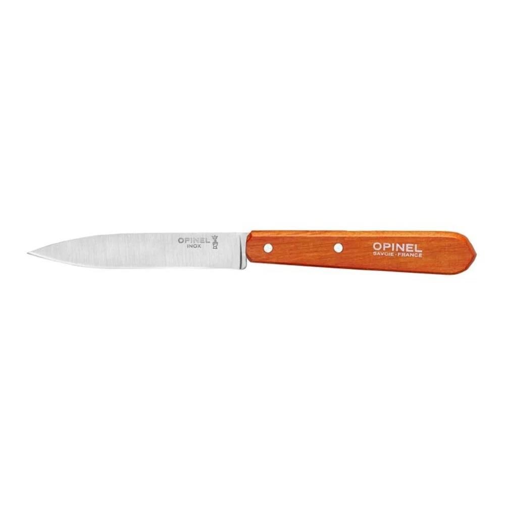 Opinel Essential No:112 Paslanmaz Çelik Soyma Bıçağı TURUNCU