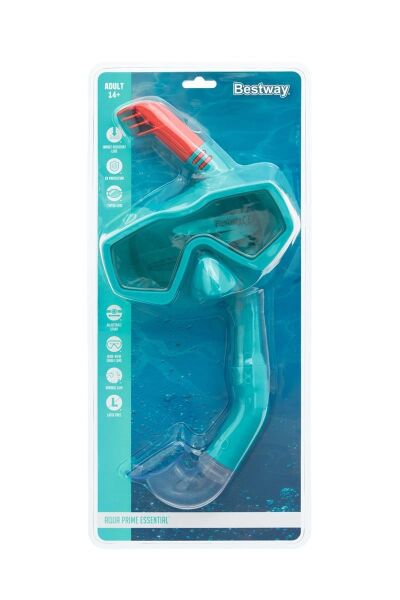 Bestway Aqua Prime Essential Make Şnorkel Set YEŞİL