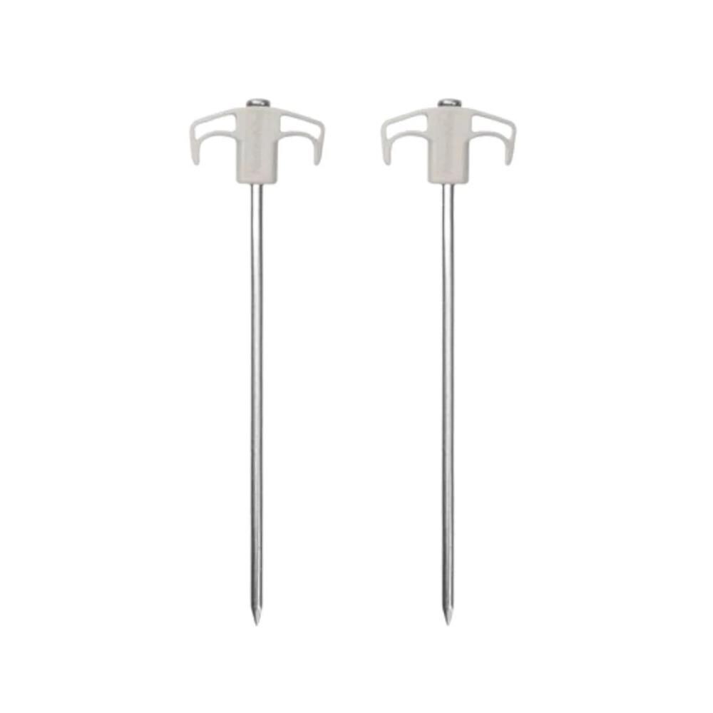 Naturehike Çadır Kazığı 25 cm ( Galvanizli Demir ) (2 Pcs) BEYAZ