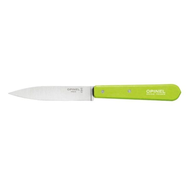 Opinel Essential No:112 Paslanmaz Çelik Soyma Bıçağı YEŞİL