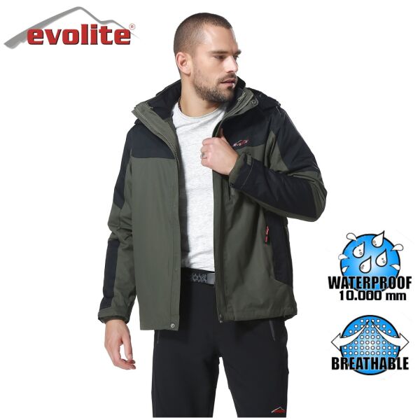 Evolite Diva Bay 3in1 Haki/Siyah Mont S