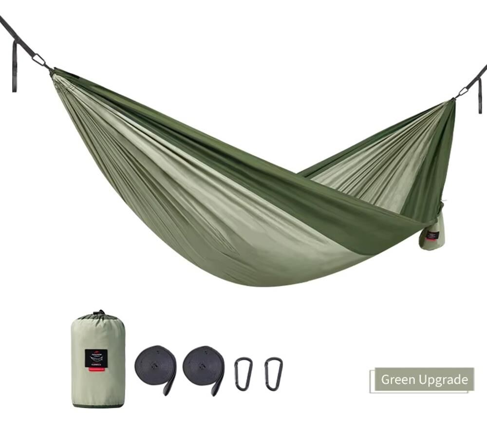 Naturehike Ultralight Swing Tek Kişilik Hamak |340T Pongee| YEŞİL