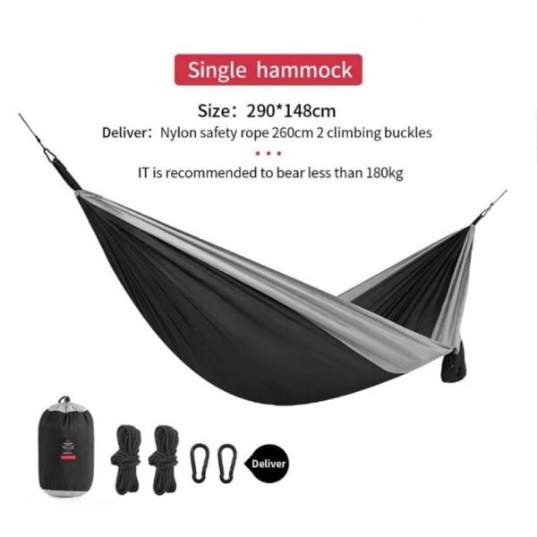 Naturehike Ultralight Swing Tek Kişilik Hamak |340T Pongee| YEŞİL