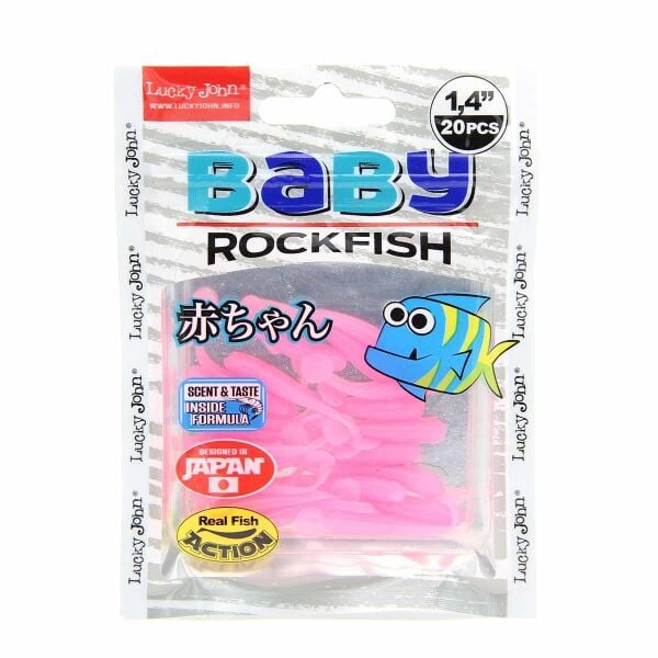 Lucky John Baby Rockfish 3.56Cm Silikon Yem F05