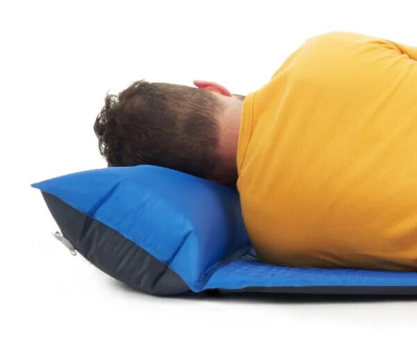 Naturehike Ultralight Çift Kişilik Şişme Kamp Matı | 185*130*2.5 cm | MAVİ