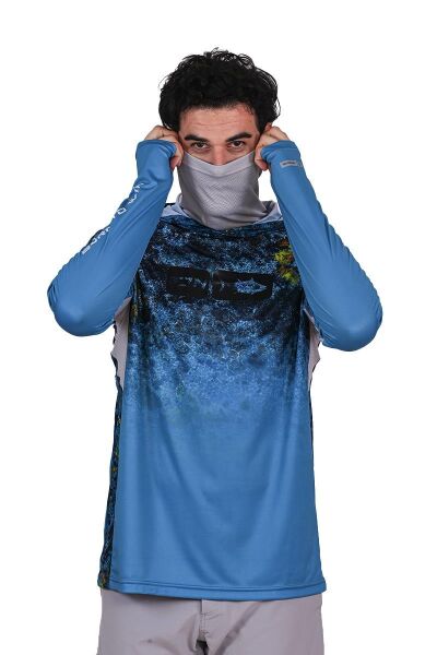 Fujin Pro Angler T-Shirt Blue Reef Blue Reef - L