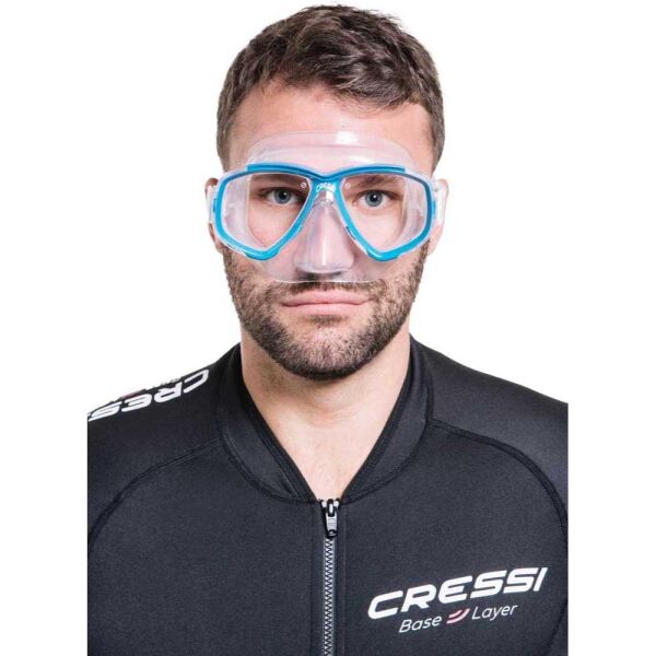 Cressi Perla Dalış Maskesi CLEAR-BLUE