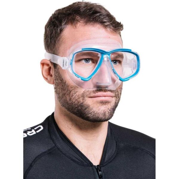 Cressi Perla Dalış Maskesi CLEAR-BLUE