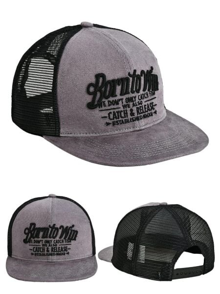 Fujin BTW Şapka Grey