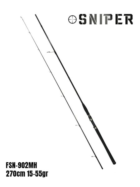 Fujin Sniper 270 cm 15-55 gr Spin Kamış FSN-902MH