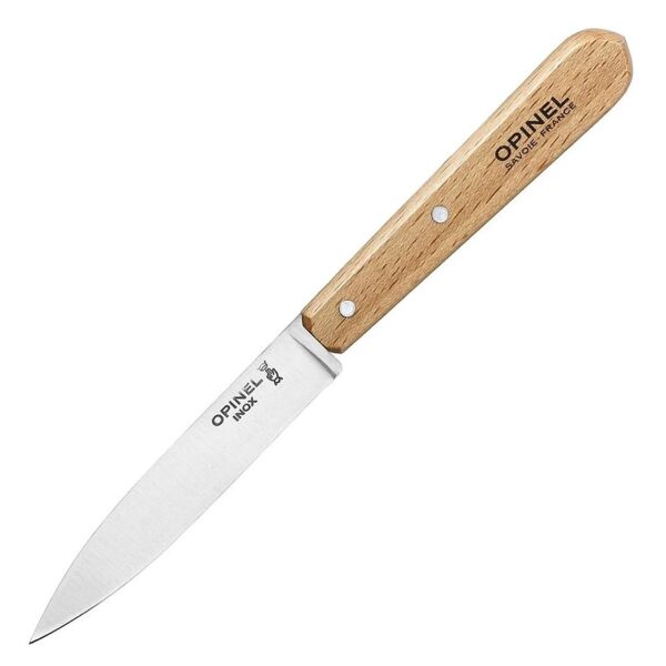 Opinel Essential No:112 Paslanmaz Çelik Soyma Bıçağı NATURAL
