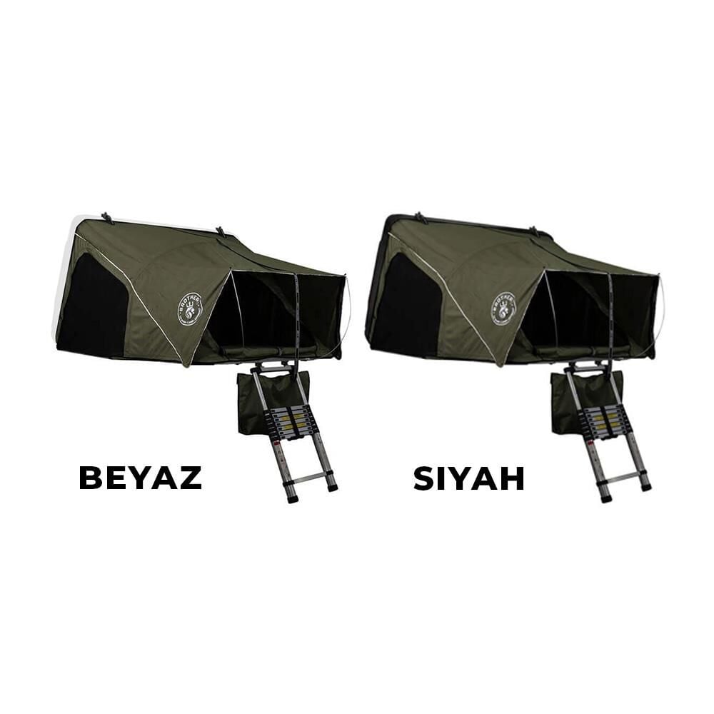 Brothers Camp 2+2 Kişilik  Araç Üstü Çadır [ Yana Açılır - Büyük Aile Modeli ]