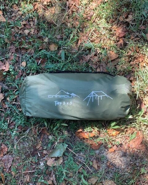 Campout Tarp 3x3 mt