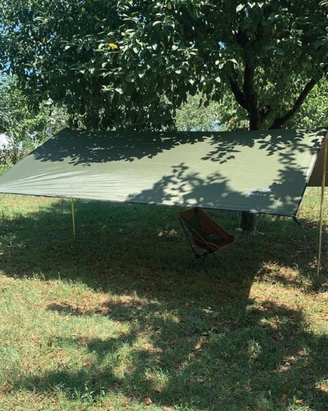 Campout Tarp 3x3 mt