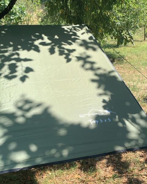 Campout Tarp 3x3 mt