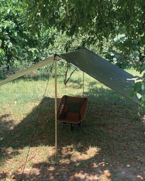 Campout Tarp 3x3 mt