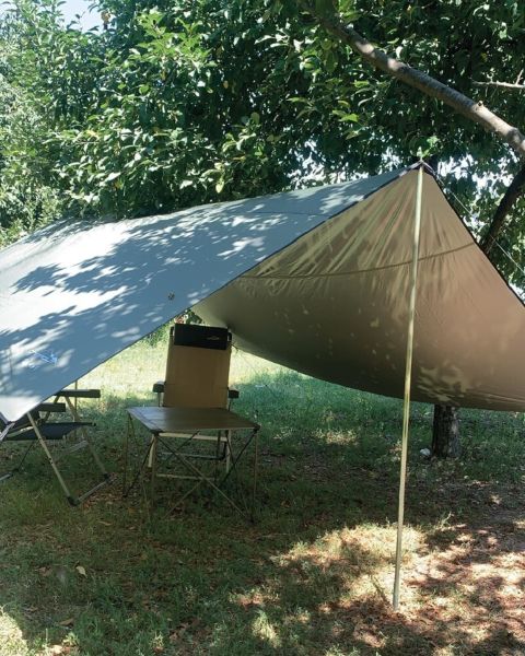 Campout Tarp 4x4 mt