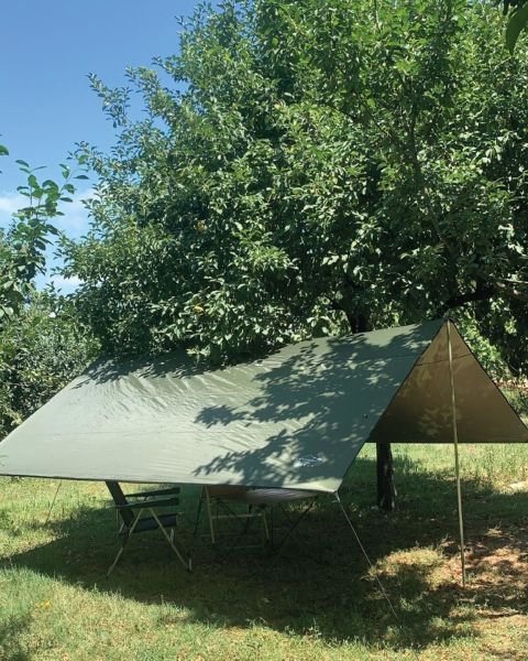 Campout Tarp 4x4 mt