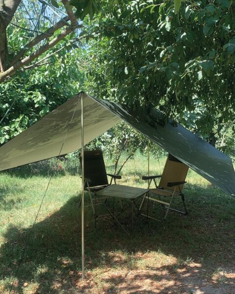 Campout Tarp 4x4 mt