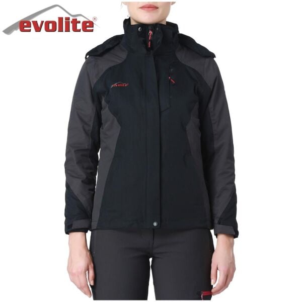 Evolite Diva Bayan 3in1 Gri/Siyah Mont XS