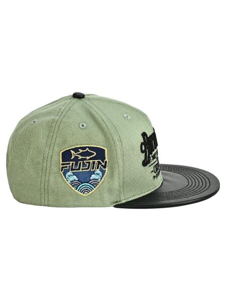 Fujin BTW Leather Visor Şapka Light Green