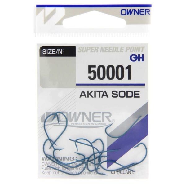 Owner 50001 Mavi Çapari ve Hazır Takım Olta İğnesi MAVİ - NO:3