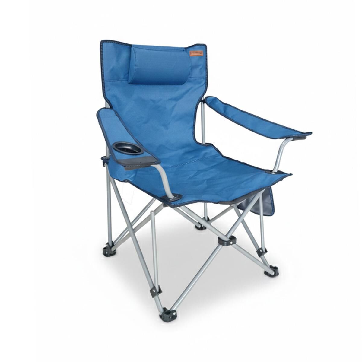 Madfox ChillSeat Yastıklı Katlanabilir Kamp Sandalyesi BLUE
