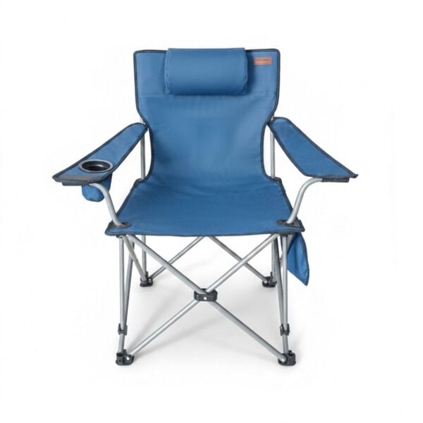 Madfox ChillSeat Yastıklı Katlanabilir Kamp Sandalyesi BLUE