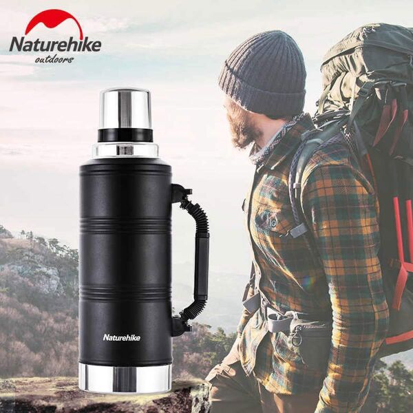 Naturehike Q-9H Paslanmaz Çelik Vakumlu Termos 1250 ML