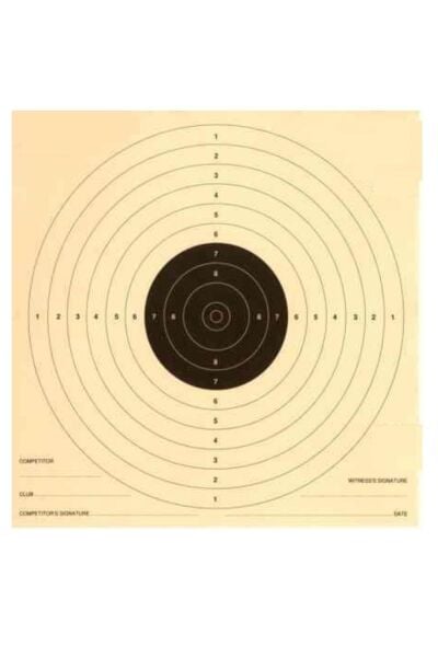 Tufek Hedef Kağıdı