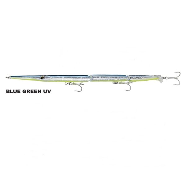 Ryuji Predator Sinking 25.5cm 30.6gr Maket Yem Blue Green UV