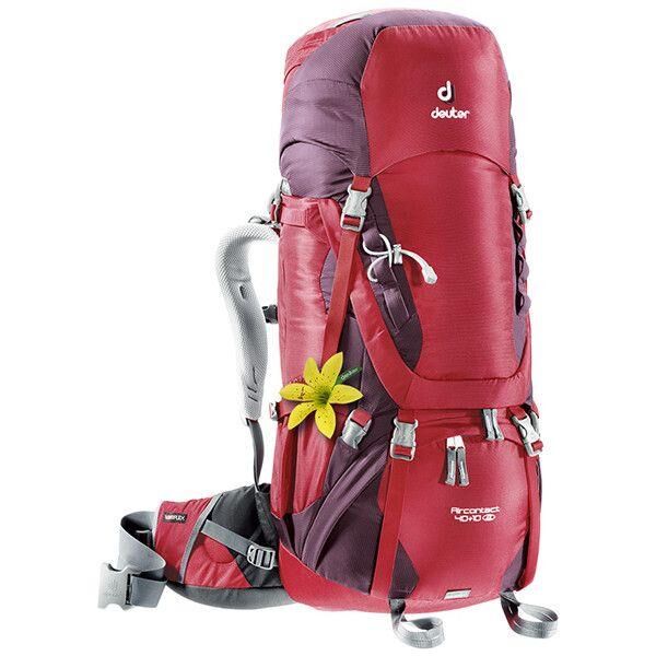 Deuter AirContact 40+10 Lt SL Sırt Çantası KIRMIZI