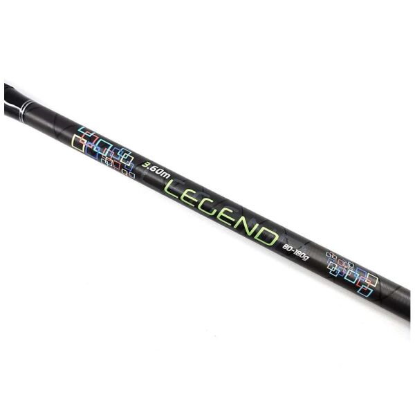 Kendo Legend 80-180gr Teleskopik Surf Kamışı SİYAH - 390 CM
