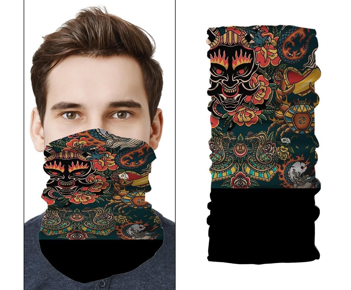 Pirate & Parrot Nova Half Polar Bandana PA05-22082