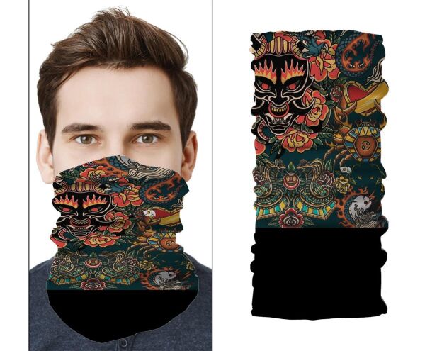 Pirate & Parrot Nova Half Polar Bandana PA05-22082