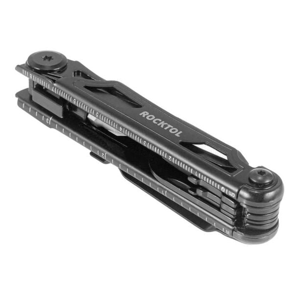 Rocktol 12 Fonksiyonlu Multi Tool Siyah Çakı (Kılıflı)