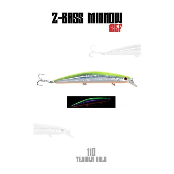 Fujin Z-Bass Minnow 125F 12.5 cm 21 gr Maket Balık