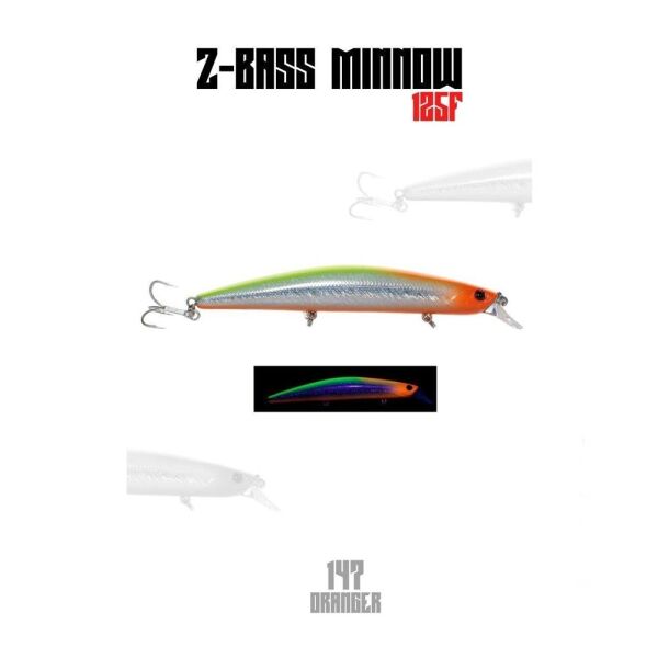 Fujin Z-Bass Minnow 125F 12.5 cm 21 gr Maket Balık