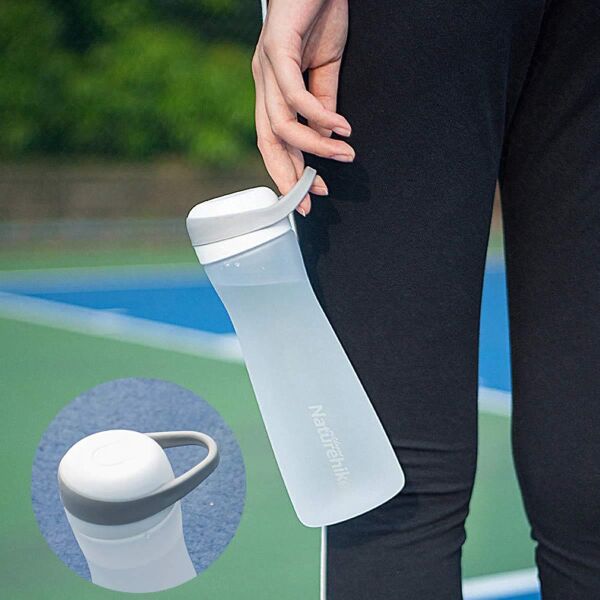 Naturehike Ultralight Portable Sport Tritan Su Şişesi 600 ML BEYAZ