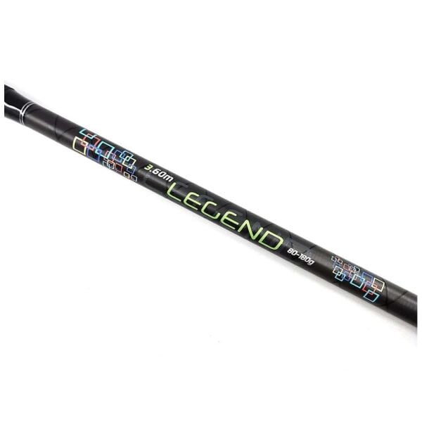 Kendo Legend 80-180gr Teleskopik Surf Kamışı SİYAH - 390 CM