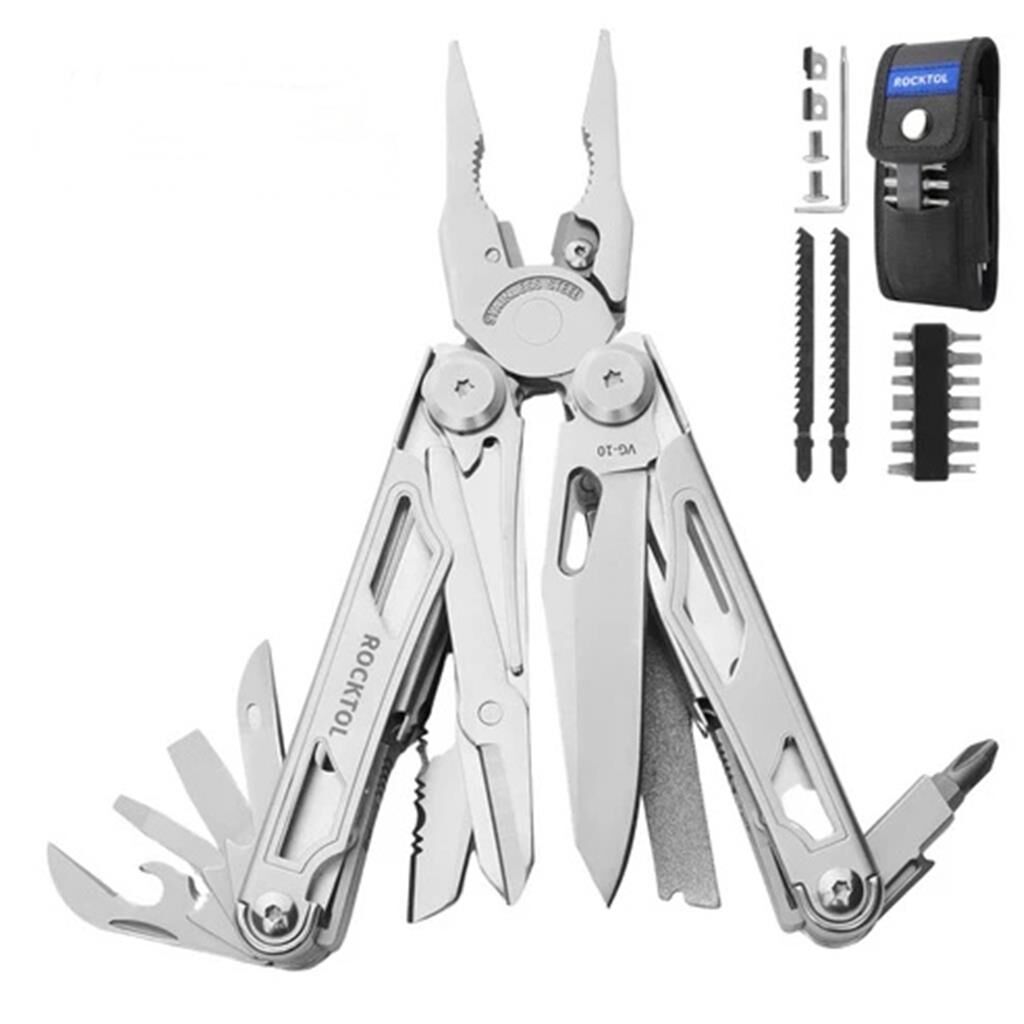 Rocktol 29 Fonksiyonlu Multi Tool Pense (Kılıflı)