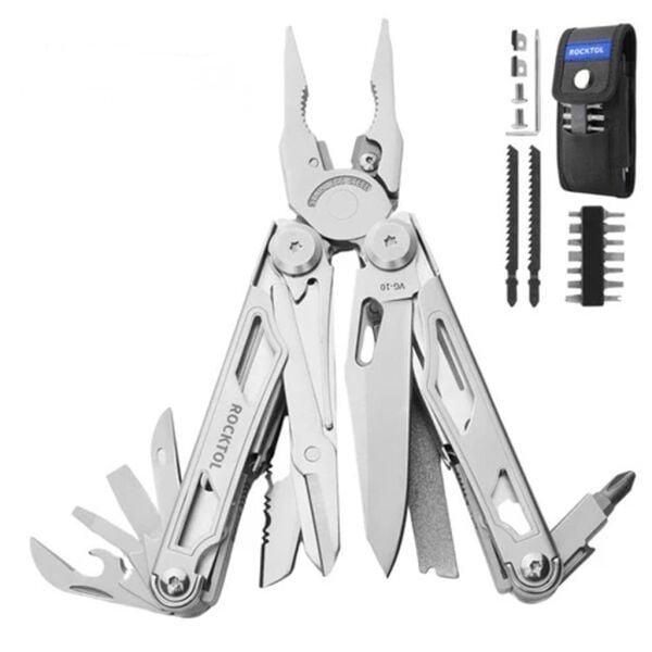 Rocktol 29 Fonksiyonlu Multi Tool Pense (Kılıflı)