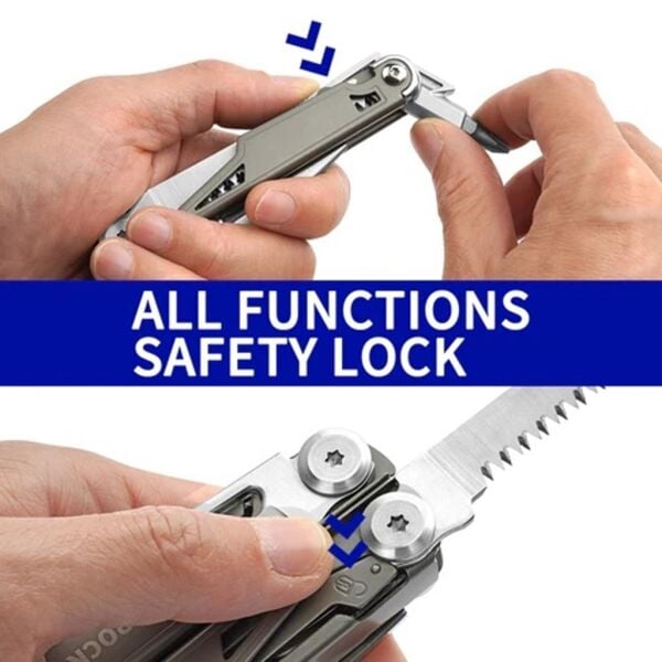 Rocktol 19 Fonksiyonlu Multi Tool Pense (Kılıflı)