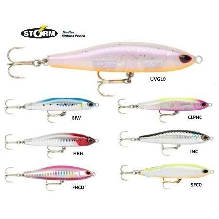 Storm SO-RUN Lipless Minnow 120MM 17Gr Suni Yem Clear Pink Head Char