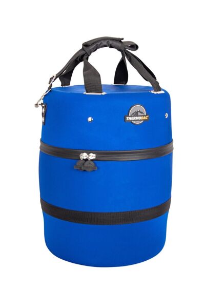 Thermobag Fıçı Tipi Soğutucu Termos Çanta Buzluk 14 Lt MAVİ