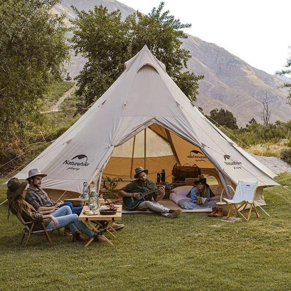 Naturehike Brighten 20 Lüks Piramit Pamuk Glamping Çadırı