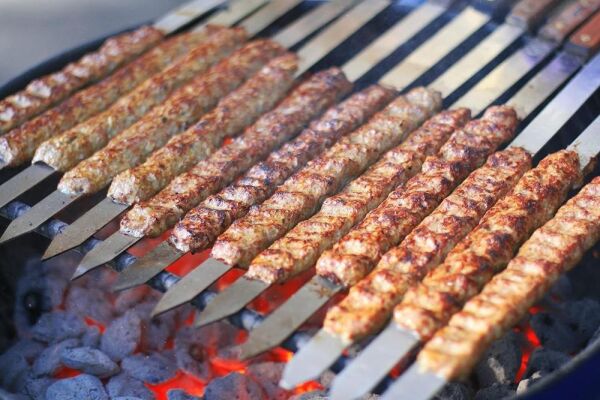 Nurgaz Altılı Kebap Şişi